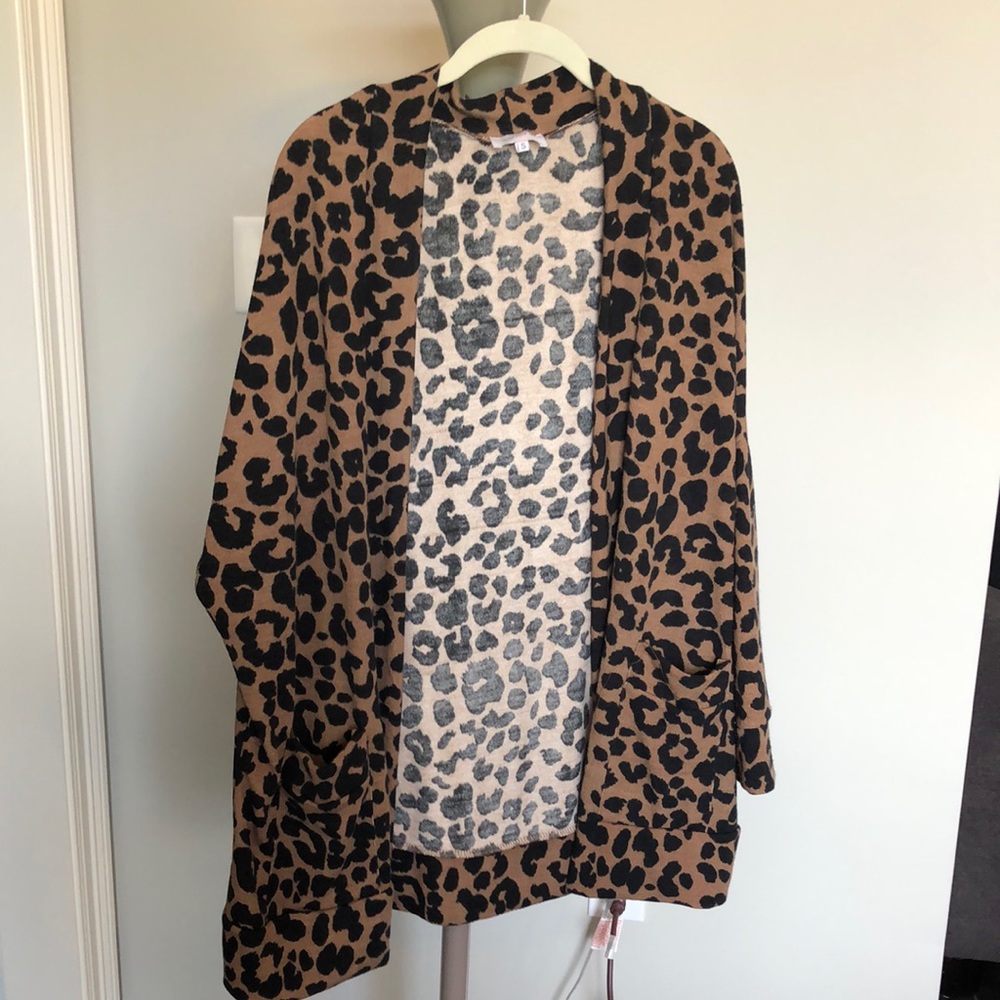 Leopard cardigan